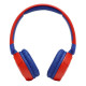 Гарнітура JBL JR310BT, Bluetooth, червоний/синій